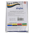 CanDo 10-6304 Sup-R Latex Free Exercise Band, 5' Singles, Heavy, Blue