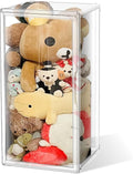 1 Pack Extra XXXXX-Large Tall Boot Storage 13.8”x 12.2”x 23.6" Acrylic Display Case Long Tall Boot Shoe Storage Box Clear Giant Figure Collection Showcase with Magnetic Lid