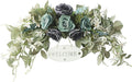WYSRJ Artificial Flower Swag 30Inch Rose Swag Flowers Wedding Arch Swag Artificial Floral Swag Wreath for Wedding Home Room Garden Lintel Decoration