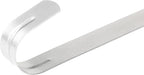 Wreath Hanger for Front Door, Slim Over The Door Hook, Easy to Use and Reusable Holiday Wreath Holder for Christmas, Thanksgiving, Halloween and Daily Décor (12" Silver, 2)