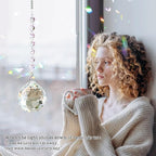 Sympathy Gifts for Loss of Loved One, Crystal Sun Catcher Rainbow Gifts, Unique Condolence Memorial for Loss of Mom Dad Dog, Ideal Grief Bereavement Miscarriage Gifts (Light Purple)