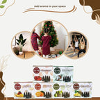 Trumiri Fruity Incense Cones - Variety Pack - Total 60 Cone Incense (6 Scents x 10 Conos) - Strawberry, Coconut, Pineapple, Apple, Mango, Orange - Cone Incense Scents - Insense Cones - Incent Cone