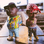 Legend-Commemorative Resin Ornaments, Peculiar and Interesting Rap Music Star Resin Sculptures, Commemorative Resin Ornaments, Best Gift for Friends, Black