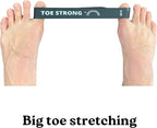 Toe Strong Resistance Bands | Toe and Foot Strengthening | 3 Resistance Levels for Plantar Fasciitis, Arch Strength and Foot Function