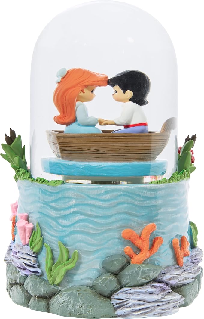 Precious Moments 252107 Disney The Little Mermaid Seize Every Moment Character Musical Rotating Snow Globe