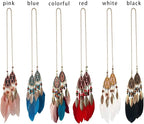 Mini Dream Catcher for Car Rear View Mirror Accessories - Handmade Small Dreamcatchers Boho Car Charm Interior Decor(Blue)