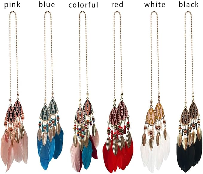 Mini Dream Catcher for Car Rear View Mirror Accessories - Handmade Small Dreamcatchers Boho Car Charm Interior Decor(Blue)