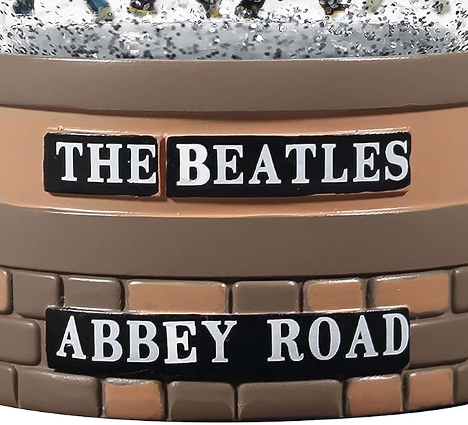 Half Moon Bay | Abbey Road Snow Globe | The Beatles Snow Globes for Adults | Quirky Christmas Ornaments & Christmas Decor | Funny Snow Dome | The Beatles Gifts & Music Gifts | Musical Xmas Decor