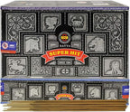 Super Hit Incense Sticks 15g x 12 and Incense Stick Holder Bundle Insence Insense Satya