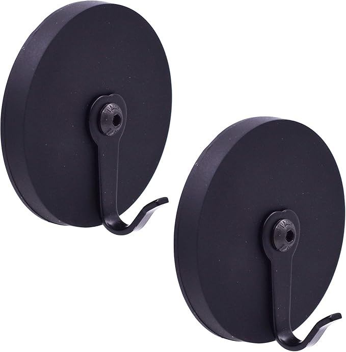YYST Magnetic Wreath Hanger － Secures Wreaths and Decorations to Steel Door －2/PK