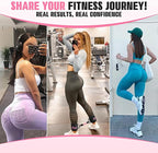 Ankle Resistance Bands with Cuffs, Resistance Bands for Working Out, Home Gym Workout Equipment for Women, Pilates Exercise, Hip, Leg, Glute Ankle Weights Training- Exercise Guides Included