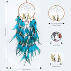 Dream Catchers Lovers Dream Catcher for Boys Large Dream Catcher for Girls Wall Hanging Tree of Life Wall Decor with LED Light Handmade Feather Dreamcatcher Native American Blessing Gifts