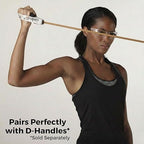 THERABAND Latex Resistance Tubing, Tan, Extra Light Level 0, 25 ft Roll, Professional Grade for Upper and Lower Body Workouts, Cut-to-Length, Color-Coded Resistance Levels