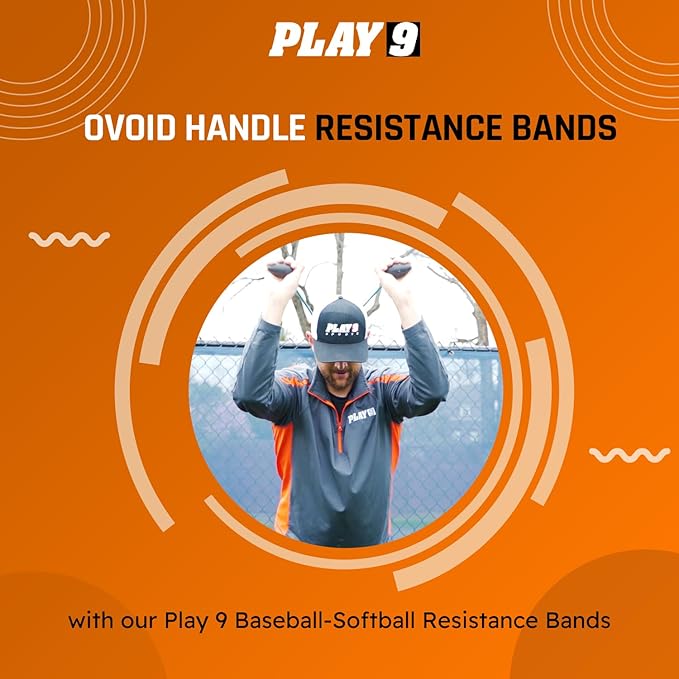 Play 9 Sports Resistance Exercise Bands Baseball Activation Elastic Training Athletes Equipment Bands