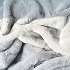 Grey Runner Fuzzy Rug for Bedroom Washable Fluffy Nursery Rugs for Living Room Cute Room 2x4 Rug