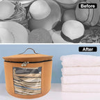 Hat Storage Box,Hat Boxes for Women Storage,Cowboy Hats Holder for Travel,Wide Brims Hat Carrier Case,Stuffed Animal Toy Organizer,Hat Box Closet Organizers and Storage,Hat Boxes for Men