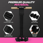 Pedal Resistance Bands with Handles, Upgrade Adjustable Manual Tension Training Pedal, Fabric Resistance Band with Wood Handles, Multifunction Fitness Bands for Abdomen, Waist, Arm, Leg