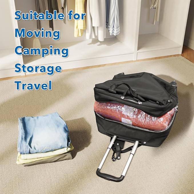 MEIQIHOME Vacuum Storage Bags, Space Saver Sealer Bags,Vacuum seal bags for clothing, Pillows, Comforters, Blankets, Bedding,32 COMBO