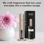 Scentia Hotel Diffuser Oil Inspired by 5-Star Hotel Scent - 50 mL 1.69 fl oz - Essential Oil Blend Botanical Jasmine, Bergamot & Fresh Marine Notes Aromatherapy Diffusers - Coastal