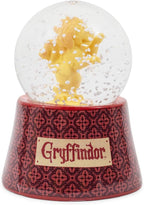 Silver Buffalo Harry Potter Gryffindor Lion Boxed Mini Light Up Snow Globe, 45mm
