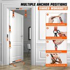Resistance Bands, Exercise Bands with Handles, Door Anchor, Heavy-Duty Tricep Workout Equipment for Pushdowns, Bicep Curls, Face Pulls, Home Gym Equipment Training for Back, Abs, Triceps