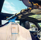 Car Travel Clothes Hanger Bar Expandable 36''-60'' Clothing Rack for Truck SUV Closet Auto-Adaptive Hanging Rod Holds Up to 150 lbs, Road Trip Garment Drying Pole For Vehicles(No Assembly Required)