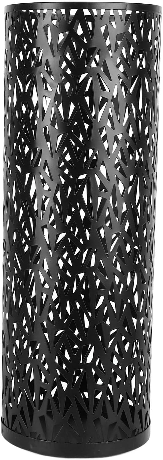 Semme Round Metal Umbrella Holder, and Watertight, Modern Design, Stable for Entryway, Office, Home Use (S)