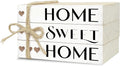 Mini Decorative Books For Home Decor, Small Wood Book Stack For Table Decor, Home Decor Book For Living Room Mantel, Farmhouse Stacked Books Decorative（L40）