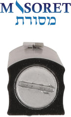 1-Piece Aluminum Door Mezuzah Cases: Special Profile, No Holes, 5-Inch 12cm Hebrew Parchment Scroll Holder Boxes