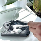 Cool Ashtray, Home Decor, Moon Space Elements, Portable Modern Ashtray Cigar Ashtray Outdoor Indoor Desktop Smoking Ashtray Home Office Fashion Decor Gifts For Men And Women