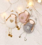 3pcs Christmas Angel Doll Decoration, Christmas Tree Hanging Ornaments, Thanksgiving Day Birthday Gifts, New Year Fairy Presents, Home Party Kids Girls Toys Pendant(GF-X2)