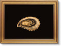 VIYYIEA Vintage Gold Framed Wall Art for Living Room, Oyster Canvas Prints Home Decor, Oil Painting Picture, Bedroom Wall Decor Gifts for Friends or Family -【Oyster】-(16L x 12W)