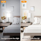 Table Lamps Set of 2 with USB Charging Ports, White Bedside Lamps with AC Outlet, Nightstand Lamps with Pull Chain Switch, Minimalist Modern Desk Lamps with Fabric Shade for Living Room Bedroom Office