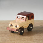 Vintage Car Model,Miniature Automobile Collectible Vehicle Figurine Wooden Ornament for Office, Style B
