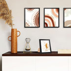 LaVie Home 8.5x11 Picture Frame Black Set of 10, Display 6x8 with Mat or 8.5 x 11 Without Mat Picture, Photo Frame Collage for Wall Gallery or Table Deco, Hanging or Tabletop Display
