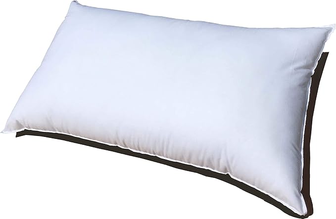 Pillowflex Synthetic Down Alternative Pillow Inserts for Shams - Comfy Pillows for Sleeping, Perfect Pillow & Best Sleeping Pillows, Handmade Down Alternative Throw Pillow Inserts - (21x27 Set of 2)