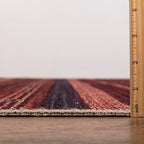 Keen Home Design 5x7 Rug - Machine Washable Area Rug with Non-Slip Backing, Ideal for Living Room, Dining Room, Bedroom - Vintage, Easy Clean, Durable, Low Pile Rug - (5' x 7')
