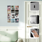 Nalwort Acrylic Brochure Pamphlet Holder, 12 Magazine Holders, Clear Brochure Display Stand Wall Mount, Trifold Flyer Rack, Literature Storage Rack for Home, Offices, Waiting Room