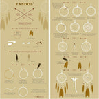 DIY Dream Catcher Beginner Kit, Making Dream Catcher Supplies Include Metal Hoop, Feathers, Faux Suede Cord, Thread, Wood Beads (Violet)
