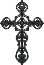 DreamsEden Metal Cross Wall Decor, Small Hanging Art Home Room Decoration, 8.5’’H
