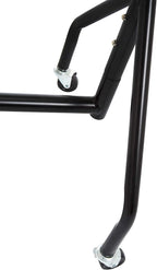 Amazon Basics Heavy Duty Portable Rolling Garment Rack, Hanging Clothes Organizer Rail for Display and Storage, Easy to Assemble, 72 x 60 inches, Black