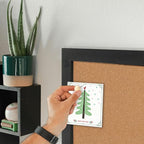 TORASO Cork Board Bulletin Board, Corkboard for Walls with Black Frame, Large Wall Mounted Cork Board with Installation Kit,11.8" x 35.4" Pin Tackboard for Home,Office, School (RMB-BK-3090)