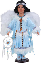 KINNEX COLLECTIONS SINCE 1997 16" Collectible Native American Indian Porcelain Doll (Sonia) D16763
