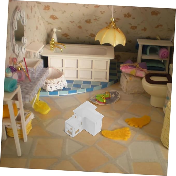 Mini Villa Model Realistic Ornament for Sand Table Decor for Architectural Collectibles Dollhouse Accessories and Landscape Displays