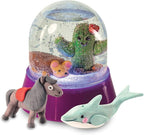 MindWare Make Your Own Light Up Snow Globes - DIY 39-Piece Craft Activity for Kids & Teens - Make Your Own Snow Globe that Lights Up - Complete Craft Makes a Great Handmade Gift for Moms - Ages 8 & Up