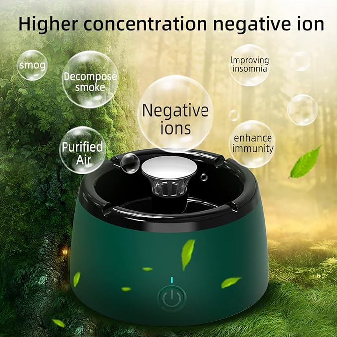 Smokeless Ashtrays for Cigarettes Indoor,Smokeless Ash tray for Home,smoke buddy Air Purifier,smoke eaters for cigarette smoke