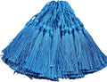 Tassels for Decoration 13cm/5 Inch Silky Floss Bookmark Tassels Hanging Rope for Jewelry Making DIY Craft Accessory(Blue)