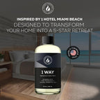 Aroma Country 1 Way Diffuser Oil - Luxury Hotel Santal Fragrance Oil for Diffuser Refill, Sandalwood Home Aroma Diffusers & Room Spray - My Way Premium Aromatherapy Oils & Home Scent (8.5 Fl Oz)