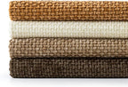 MIULEE Pack of 4 Brown Couch Throw Pillow Covers 22x22 Inch Soft Decorative Chenille Pillows Farmhouse Accent Cushions for Boho Home Decor Spring Sofa Bedroom Living Room