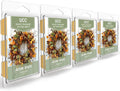 UCC Fall Wax Melts, Strong Fragrance Wax Melts Fall Scents, Long Lasting Premium Soy Scented Melts Cubes, Wax Melts Tarts, Colored Wax Melt - 4 Pack